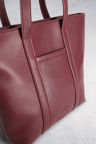 Le devant de Sac à main bordeaux de Liberty Island pour Femmes