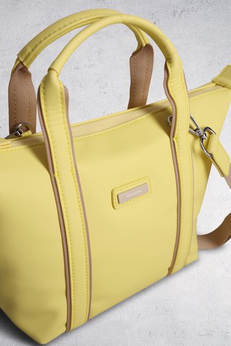 Sac à main jaune clair de Hexagona pour Femmes