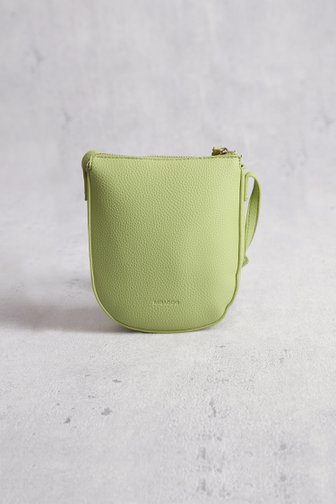 Sac à main vert clair avec aspect cuir de Liberty Island pour Femmes