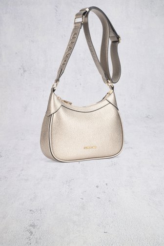Le devant de Sac bandoulière beige clair avec foulard de Laurent David pour Femmes