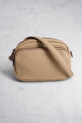 Le devant de Sac bandoulière beige de Liberty Island pour Femmes
