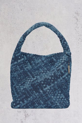 Sac fourre-tout en denim bleu de Bulaggi pour Femmes