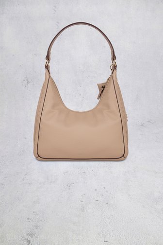 Le devant de Sac porté épaule taupe avec détails dorés de Laurent David pour Femmes