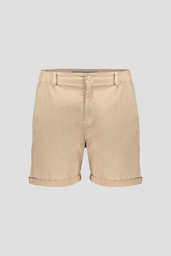 Photo produit 2 de Short beige avec taille élastique de Geisha pour Femmes