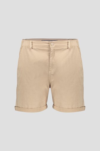 Photo produit 2 de Short beige avec taille élastique de Geisha pour Femmes