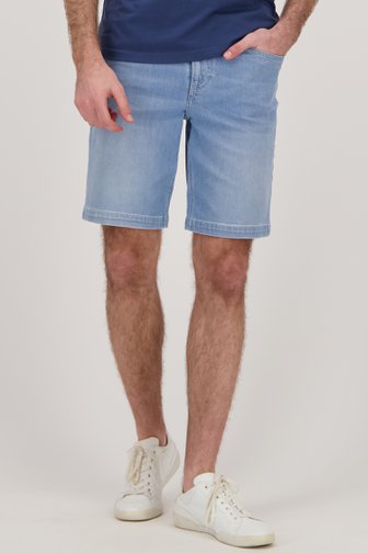 Short en jean bleu clair de Ravøtt pour Hommes