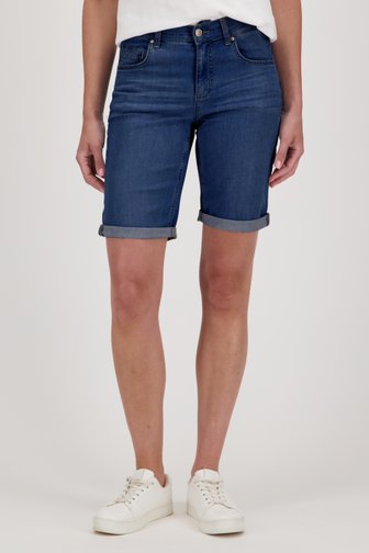Short en jean bleu foncé de Angels pour Femmes
