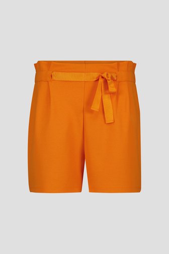Short orange avec taille élastiquée  de Liberty Island pour Femmes