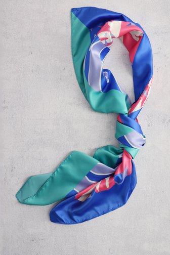 Liberty Island Sjaaltje met kleurrijke print