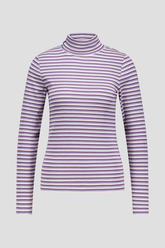 Photo produit 1 de Sous-pull à rayures violettes de Libelle pour Femmes