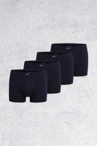 Sous-vêtements bleu – Trunk pants – Set de 4 de Tom Tailor pour Hommes