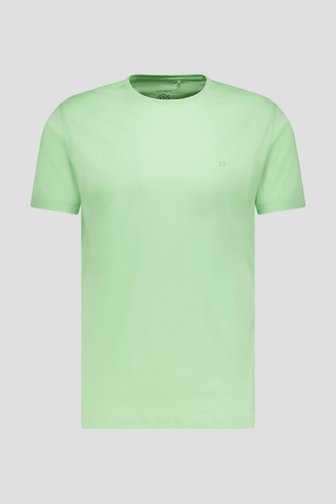T-shirt à col rond vert clair de Ravøtt pour Hommes