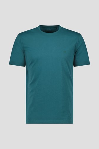 T-shirt à col rond vert foncé de Ravøtt pour Hommes