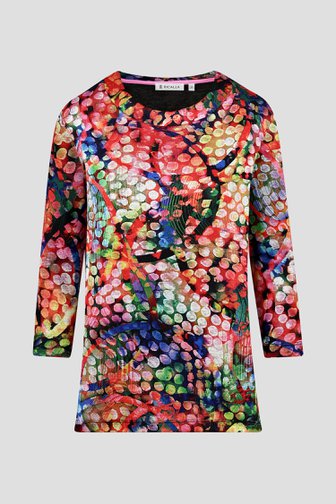 T-shirt à imprimé coloré de Bicalla pour Femmes