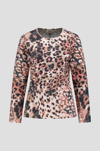 Photo produit 1 de T-shirt à imprimé léopard de Barbara Lebek pour Femmes