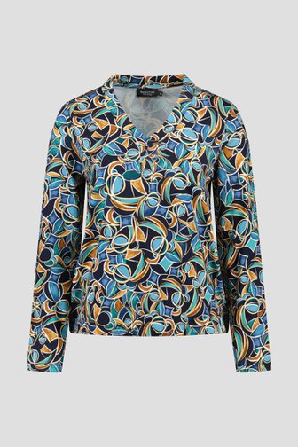 T-shirt avec imprimé de Signature pour Femmes