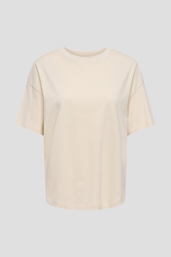 Photo produit 1 de T-shirt beige avec imprimé estival au dos de JDY pour Femmes