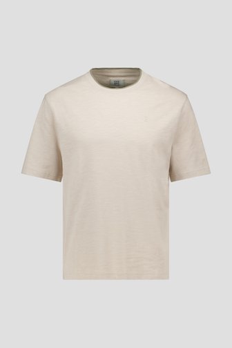 T-shirt beige clair de Casual Five pour Hommes