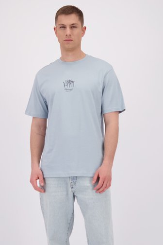 T-shirt bleu clair avec backprint