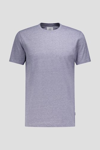 Le devant de T-shirt gris-bleu de Casual Five pour Hommes