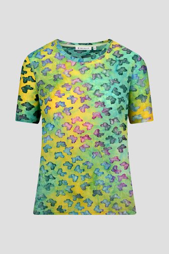 T-shirt met opliggend vlinderpatroon van Bicalla voor Dames