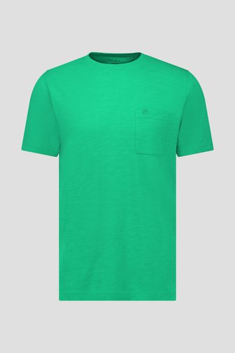 T-shirt vert à col rond de Ravøtt pour Hommes
