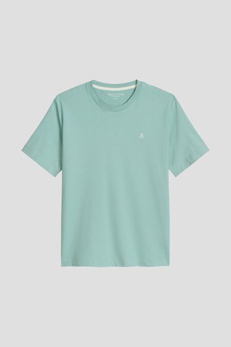 Photo produit 1 de T-shirt vert en coton de Marc O'Polo pour Hommes