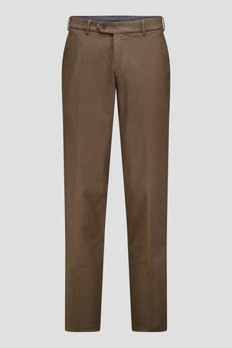 Voorkant van Taupe chino - Louisiana - Regular fit door Brassville voor Heren