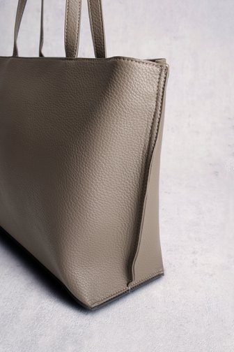 Voorkant van Taupe schoudertas door Modeno voor Dames