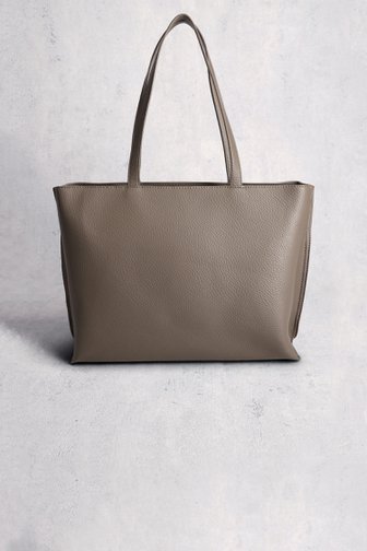 Voorkant van Taupe schoudertas door Modeno voor Dames