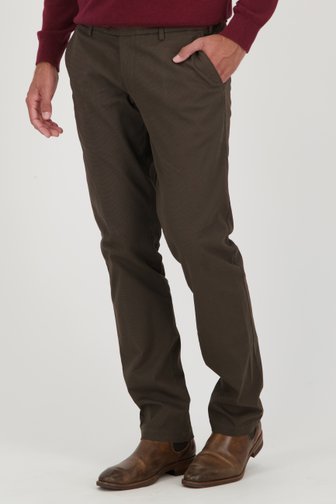 Brassville Taupekleurige chino - Louisiana - Regular fit