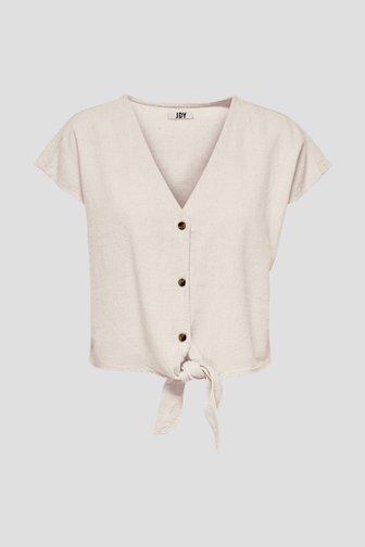 Top beige clair avec lin de JDY pour Femmes