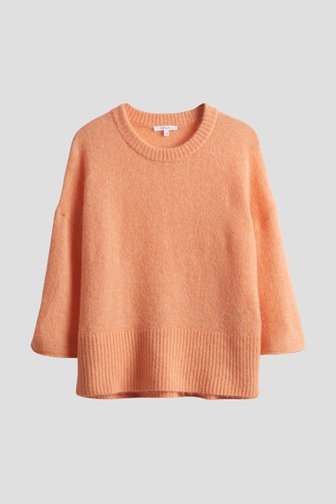 Tricot orange avec laine et mohair  de Opus pour Femmes