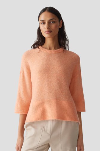 Tricot orange avec laine et mohair  de Opus pour Femmes