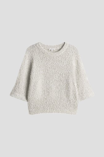 Voorkant van Trui van pluizig garen met mouliné-effect door Opus voor Dames