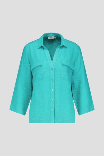 Turquoise blouse van Libelle voor Dames