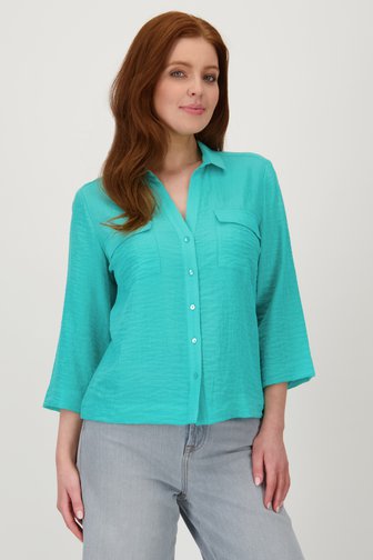 Turquoise blouse van Libelle voor Dames