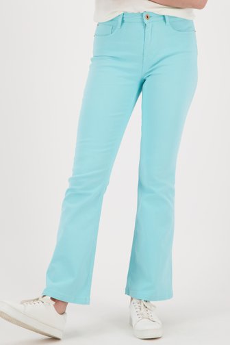 Turquoise jeans - Billy - Bootcut van Liberty Island Denim voor Dames