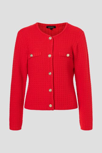 Vest en tricot avec boutons détaillés de More & More pour Femmes