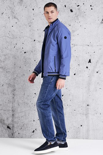 Veste bleu clair de Dansaert Blue pour Hommes