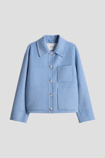 Le devant de Veste bleu clair  de Opus pour Femmes