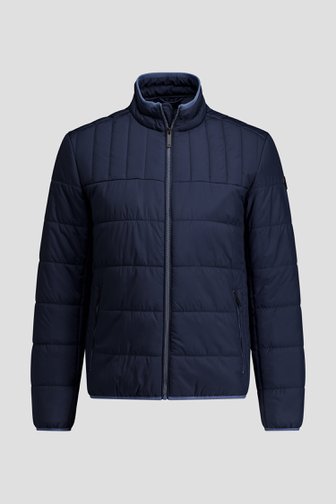 Le devant de Veste bleu foncé légèrement matelassée de Dansaert Blue pour Hommes