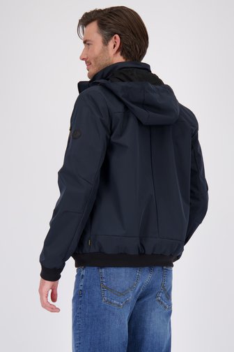 Veste bleu marine avec capuche de District pour Hommes