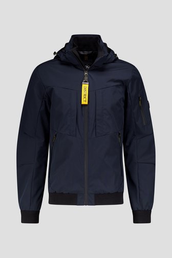 Veste bleu marine avec capuche de District pour Hommes