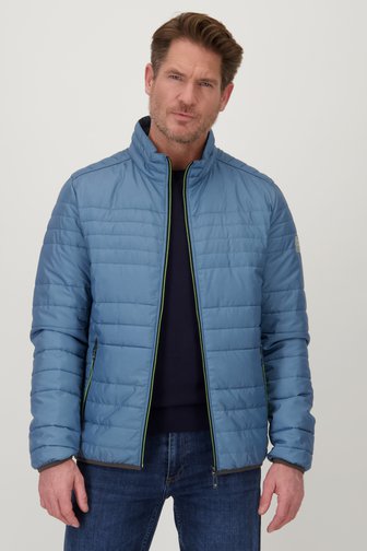 Veste bleue légèrement matelassée de Gate One pour Hommes