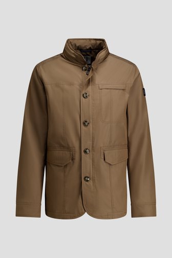 Photo produit 1 de Veste brune avec capuche amovible de Upper East pour Hommes