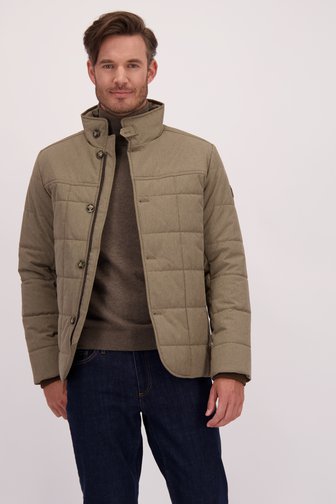 Le devant de Veste brune claire de Upper East pour Hommes