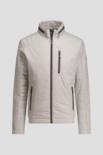 Le devant de Veste courte gris clair sans capuche de Gate One pour Hommes