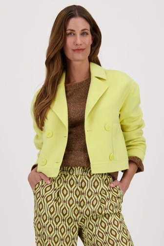 Veste courte jaune clair, female, Marque: Louise