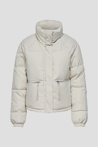 Photo produit 1 de Veste courte matelassée beige clair de JDY pour Femmes
